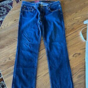 AG Adriano Goldschmied Women's THE SWEETIE Dark Wash Cropped Jeans Sz 29